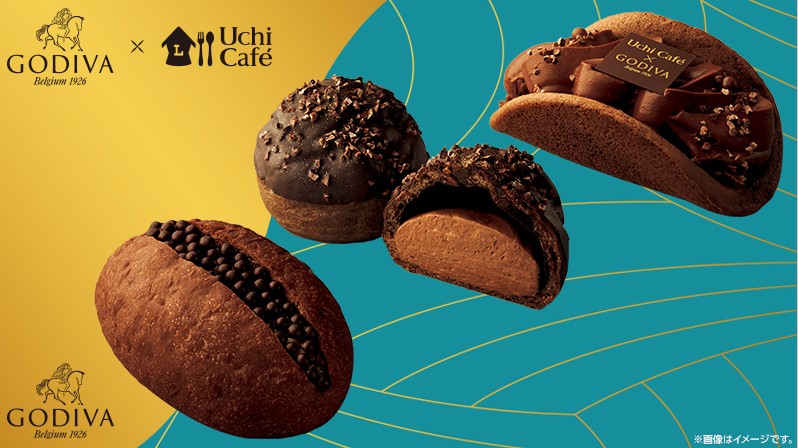 LAWSON_Uchi Café _GODIVA_巧克力甜點與麵包