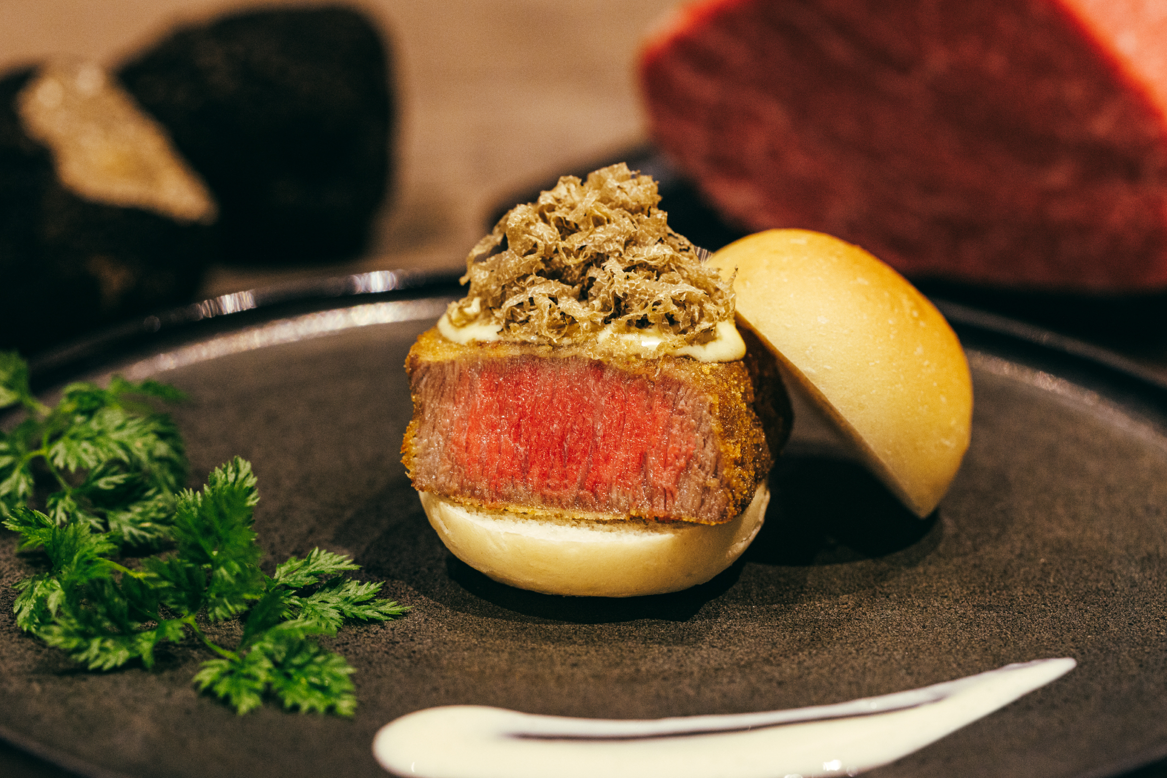 池袋限定炸和牛松露漢堡