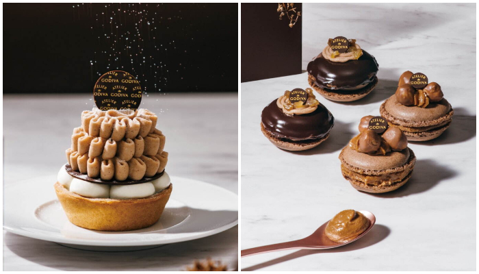 2023年9月_美麗甜點_ATELIER de GODIVA_秋季限定甜點_蒙布朗_馬卡龍