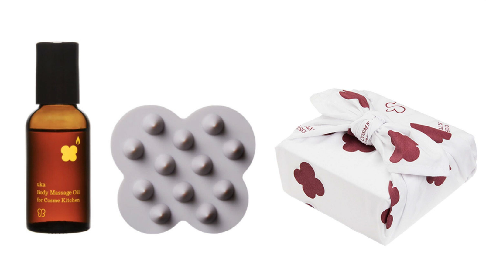 uka Body Massage Oil Set for Cosme Kitchen