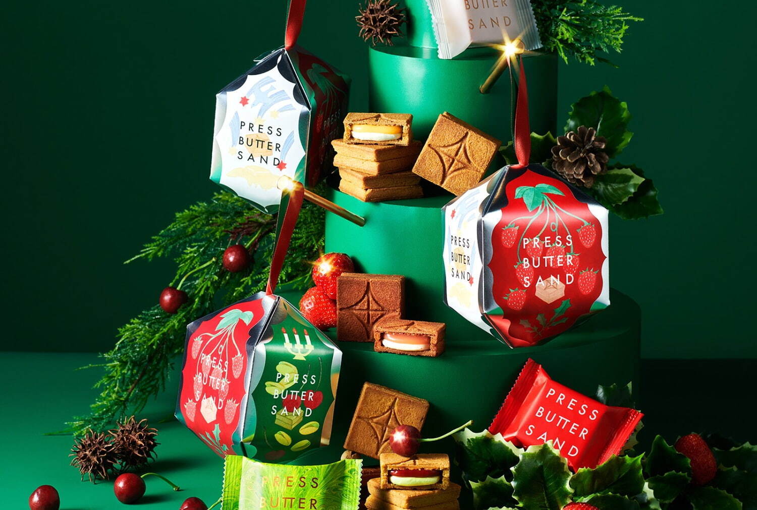 PRESS BUTTER SAND PRESS BUTTER SAND 耶誕限定包裝
