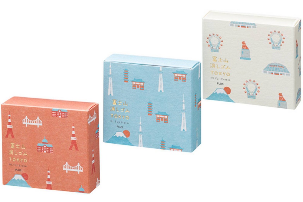 PLUS AIR-IN 富士山橡皮擦 23-24東京版