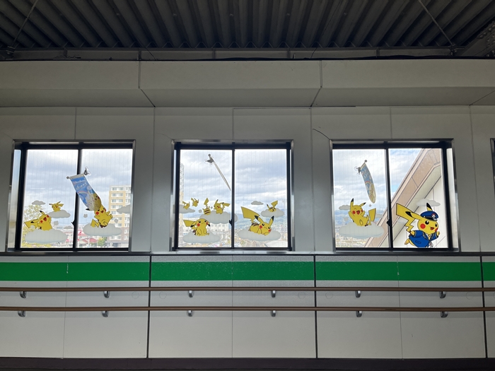 「POKÉMON with YOU TRAIN」月台