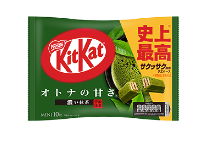 濃抹茶KitKat Mini 大人的甜度