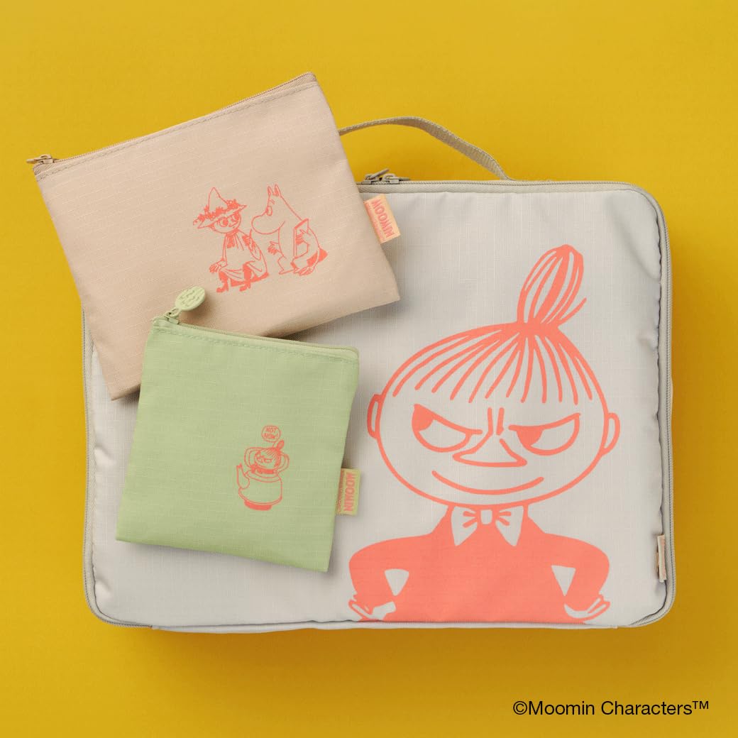 MOOMIN慕敏家族旅行收納包3入組