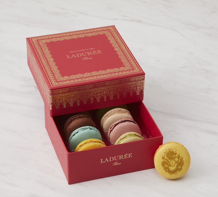 LADUREE龍年印刷馬卡龍禮盒