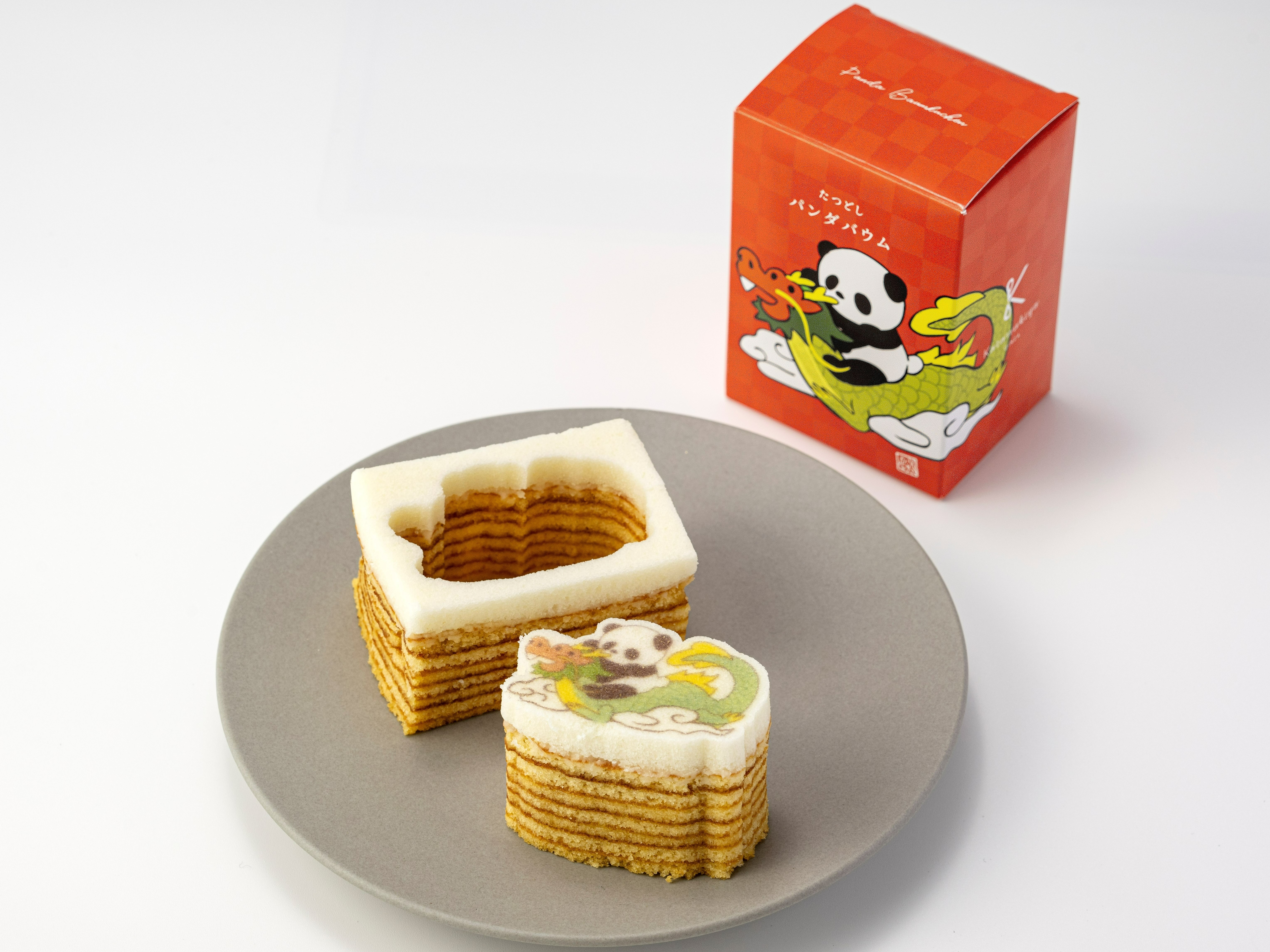 龍年熊貓年輪蛋糕