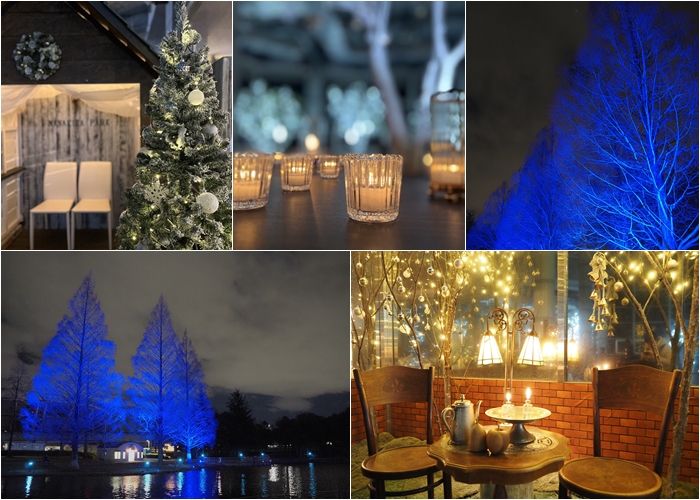 七北田公園燈光秀