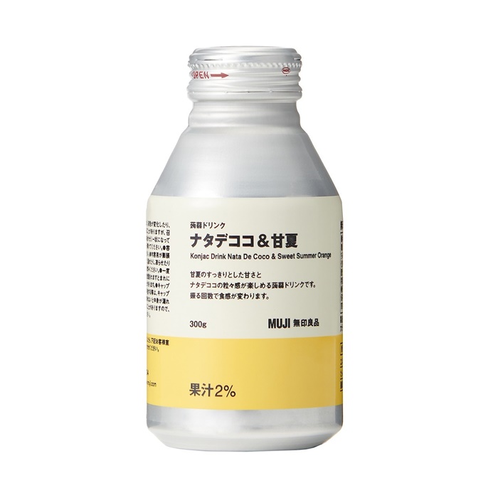 甘夏蜜柑椰果蒟蒻飲