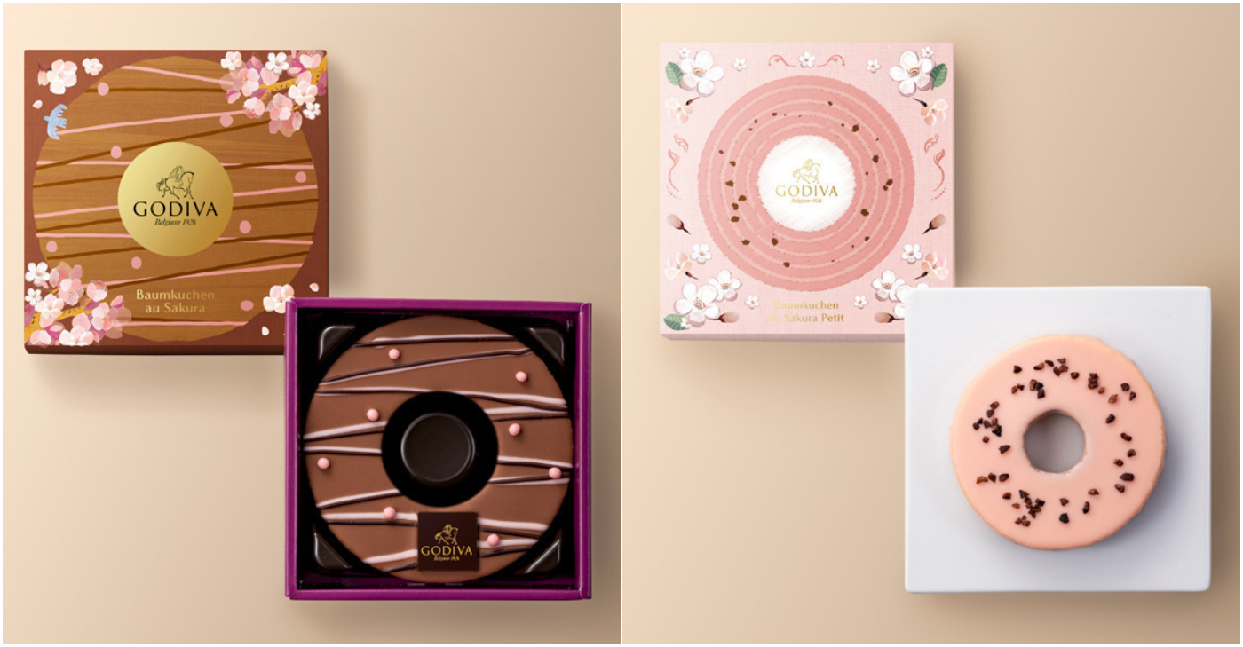 2024年2月_美麗甜點_godiva_白色情人節限定甜點_年輪蛋糕