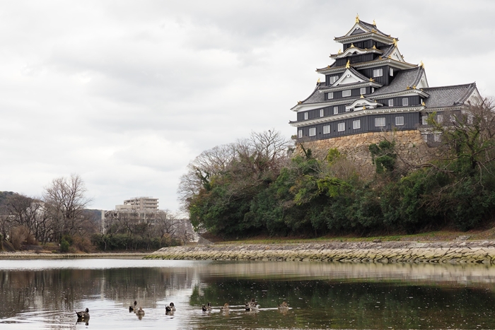 岡山城
