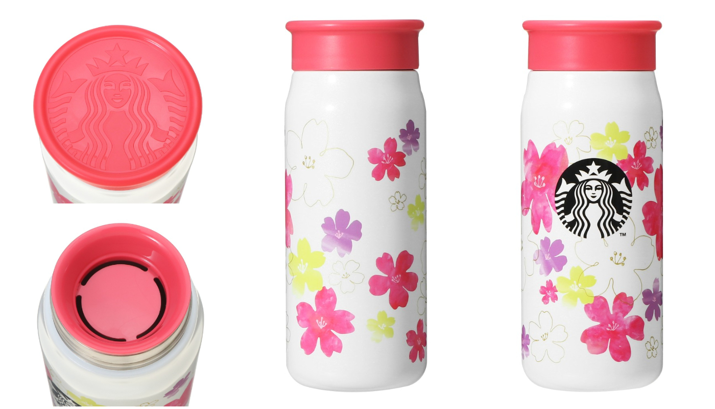 日本星巴克櫻花季_SAKURA2024_不鏽鋼迷你隨身瓶