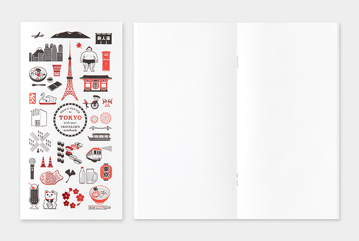 TRAVELER’S notebook TOKYO_Refill TOKYO Blank