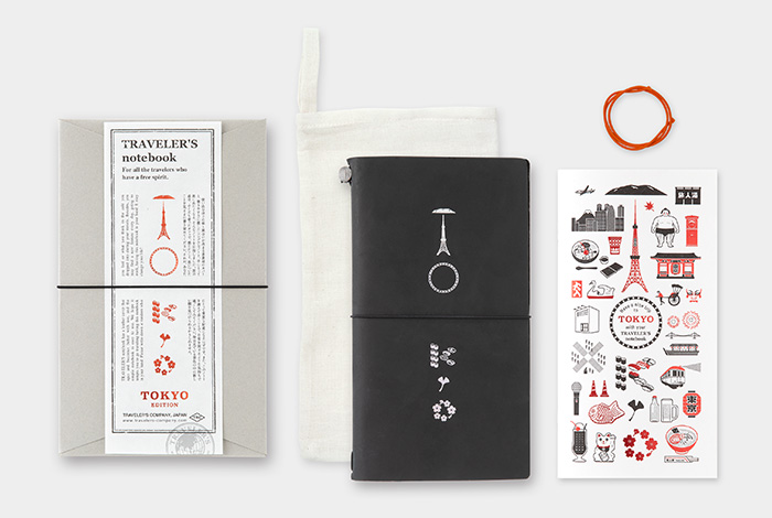 TRAVELER’S notebook TOKYO Black_黑色皮革本_內頁