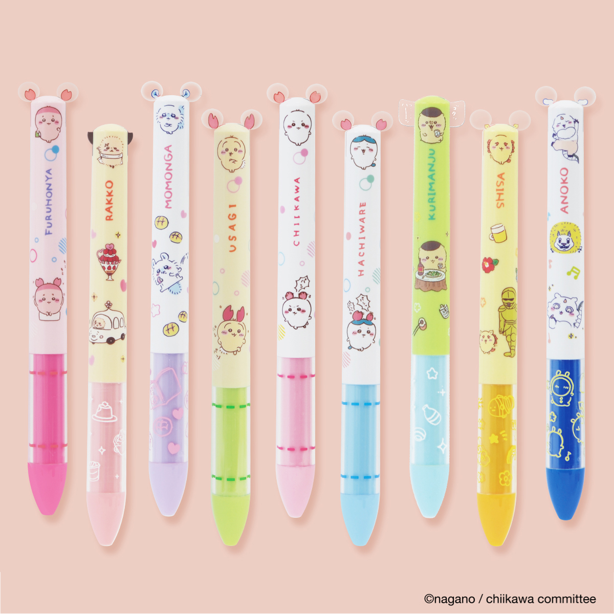 吉伊卡哇雙色筆