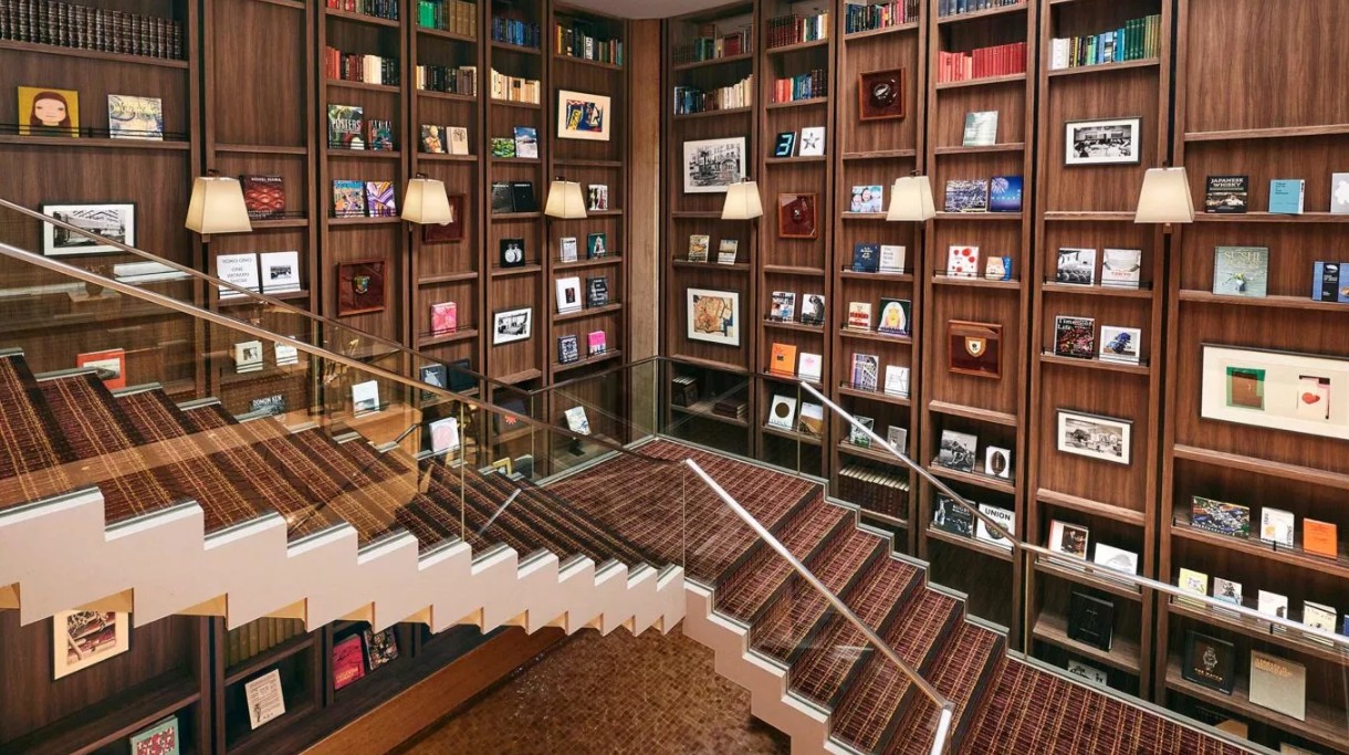 芝公園飯店_shiba park hotel_蔦屋書店監修書櫃