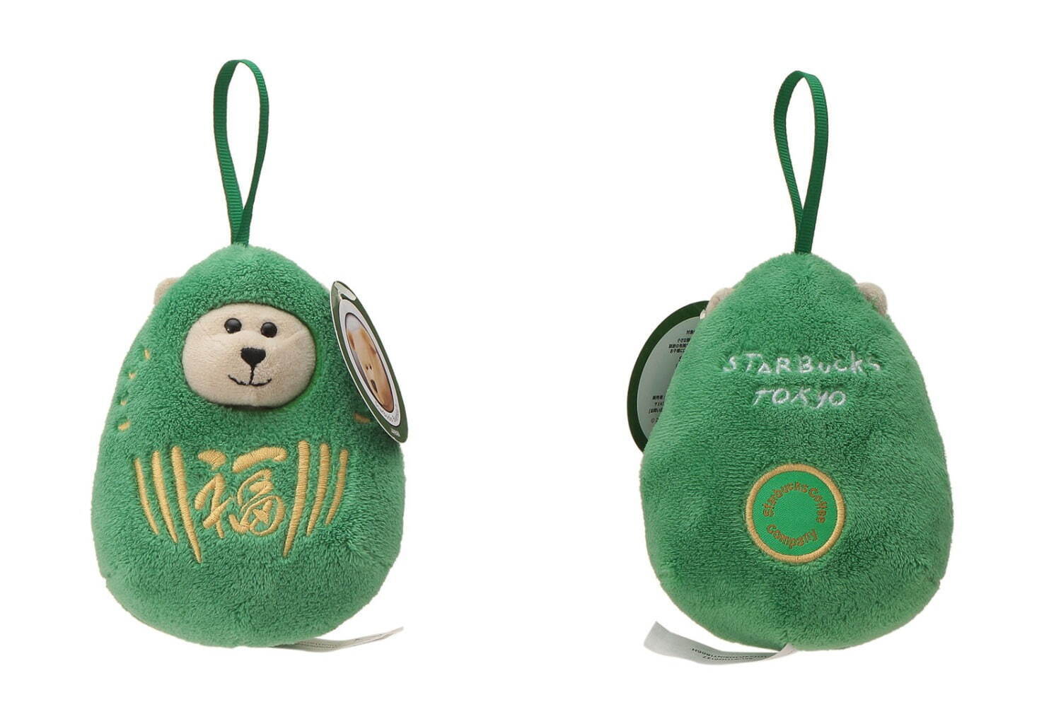 STARBUCKS COFFEE SHIBUYA TSUTAYA_穿著達摩裝的限定 Bearista