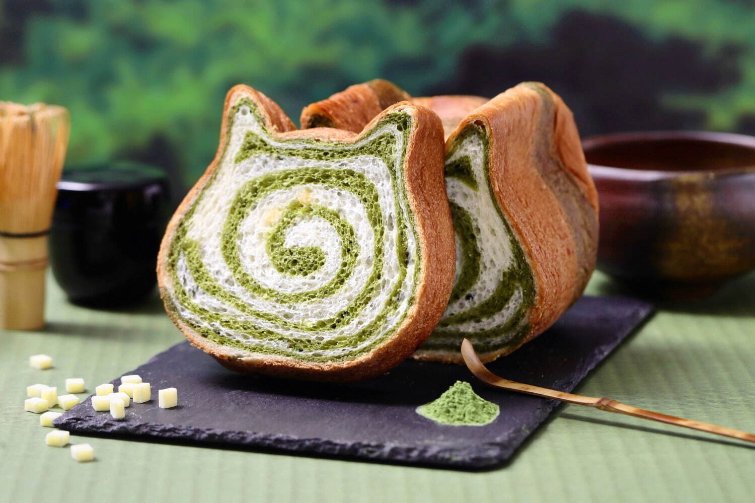 ねこねこ食パン 宇治抹茶_NEKO NEKO 吐司 宇治抺茶