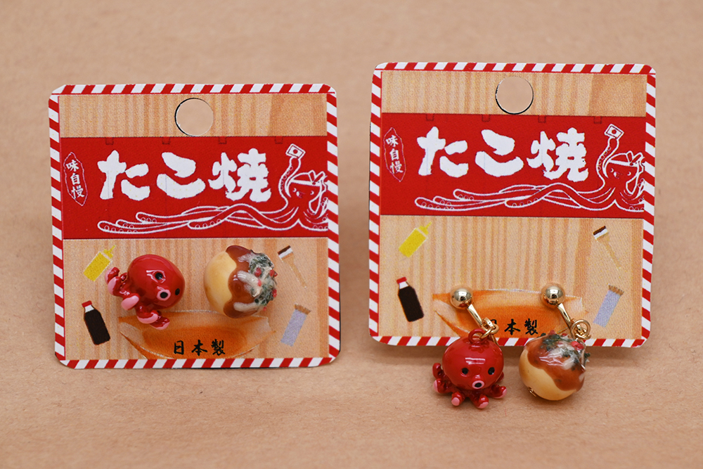 たこ焼きイヤリング