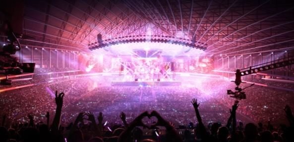 築地市場_築地地區_再開發案_可收納約 5 萬人的多功能體育館