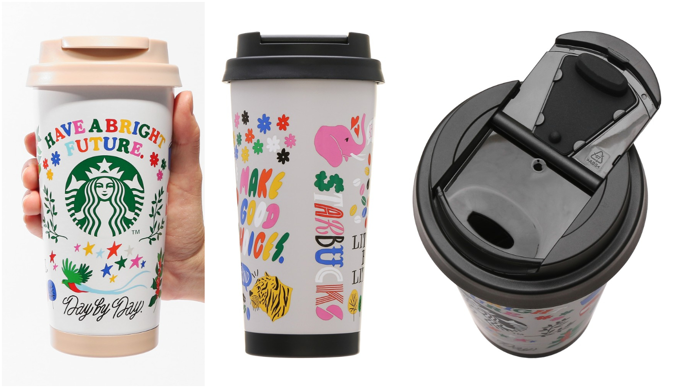 日本星巴克_リサイクルステンレス ToGo ロゴタンブラーグレー_回收再利用不鏽鋼 ToGo LOGO 隨行杯