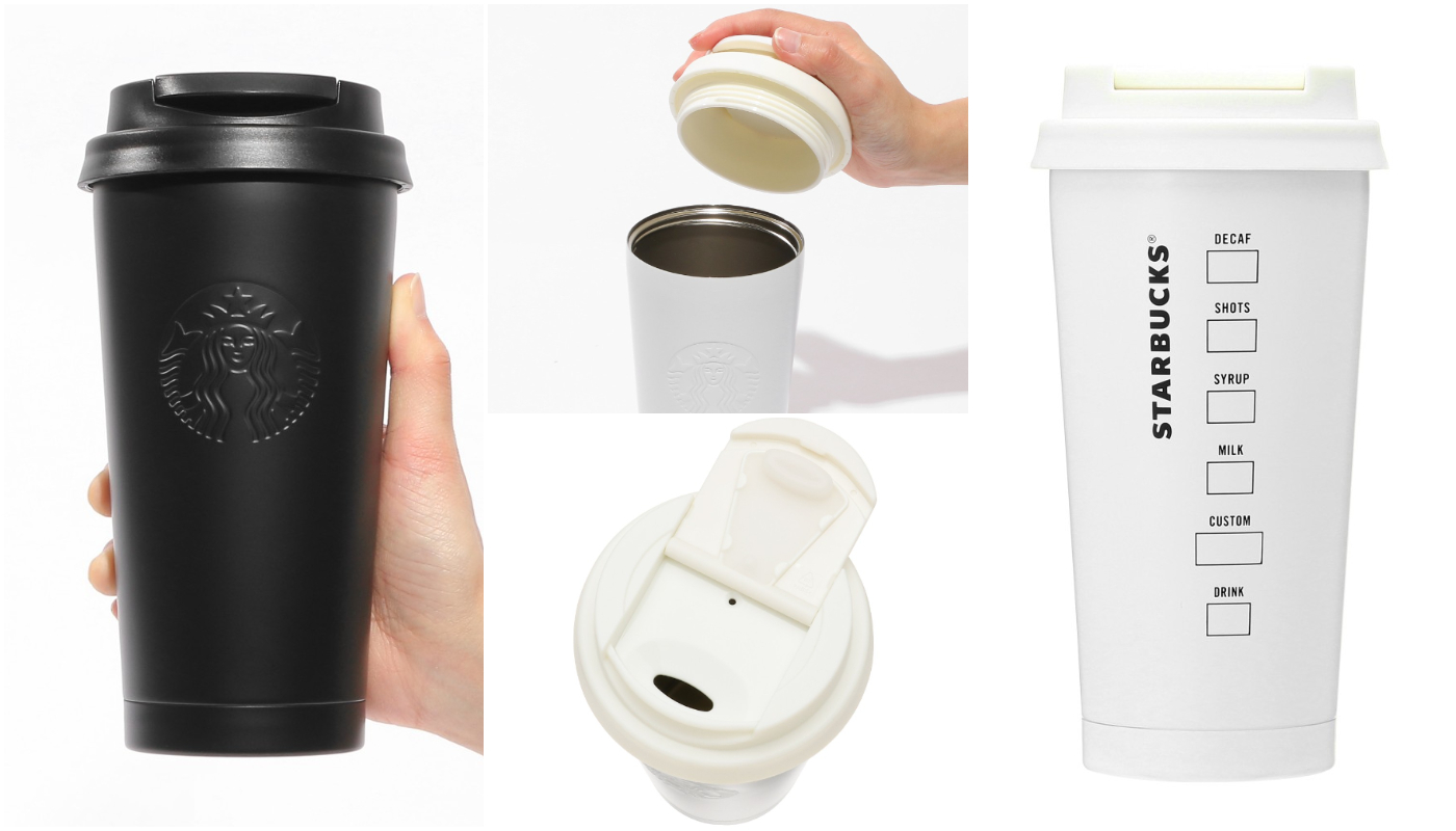 日本星巴克_ リサイクルステンレス TOGO ロゴタンブラー_回收再利用不鏽鋼 TOGO LOGO隨行杯