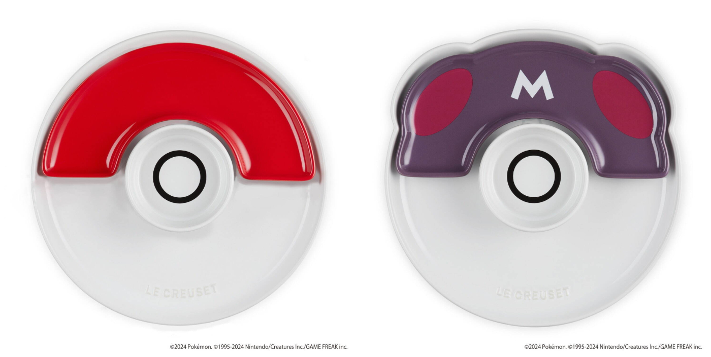 LECREUSET_Pokémon Collection_餐具組_餐盤