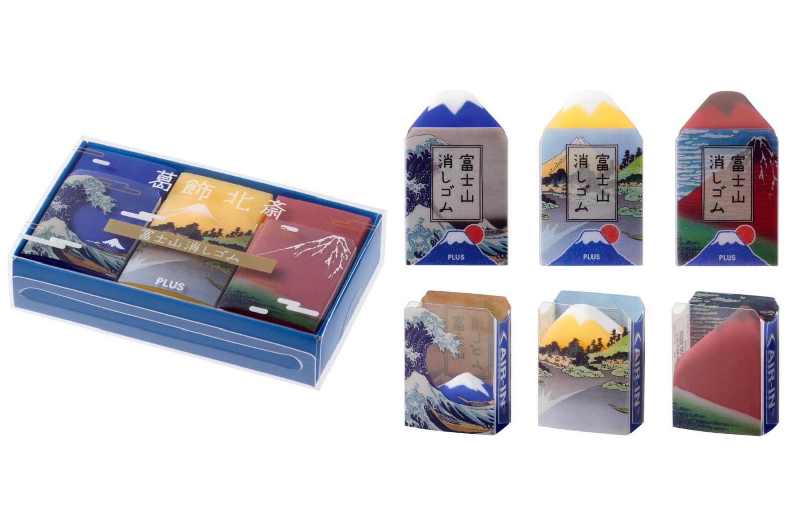 エアイン 富士山消しゴム葛飾北斎