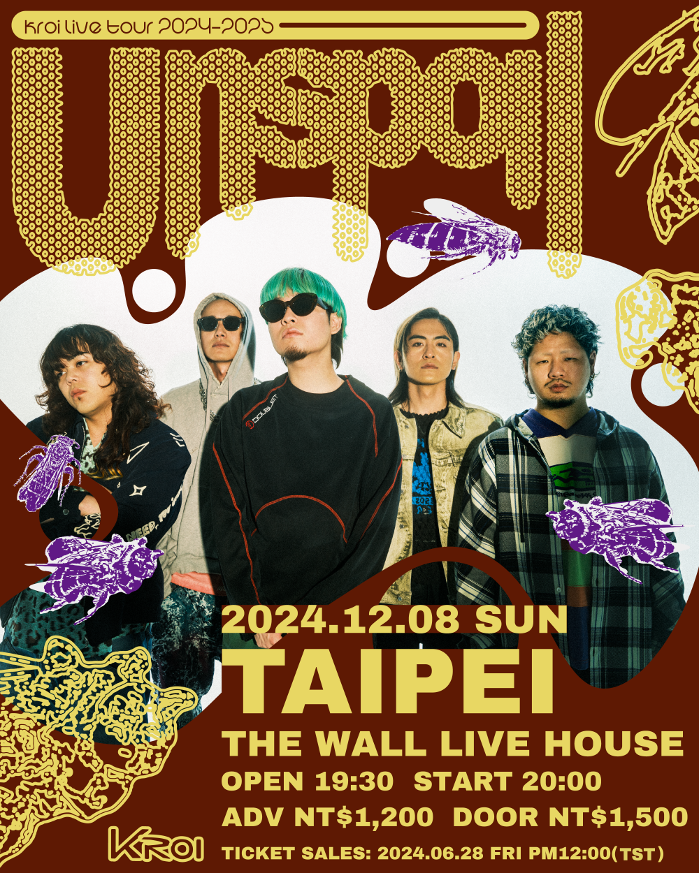 Kroi 2024台灣演唱會