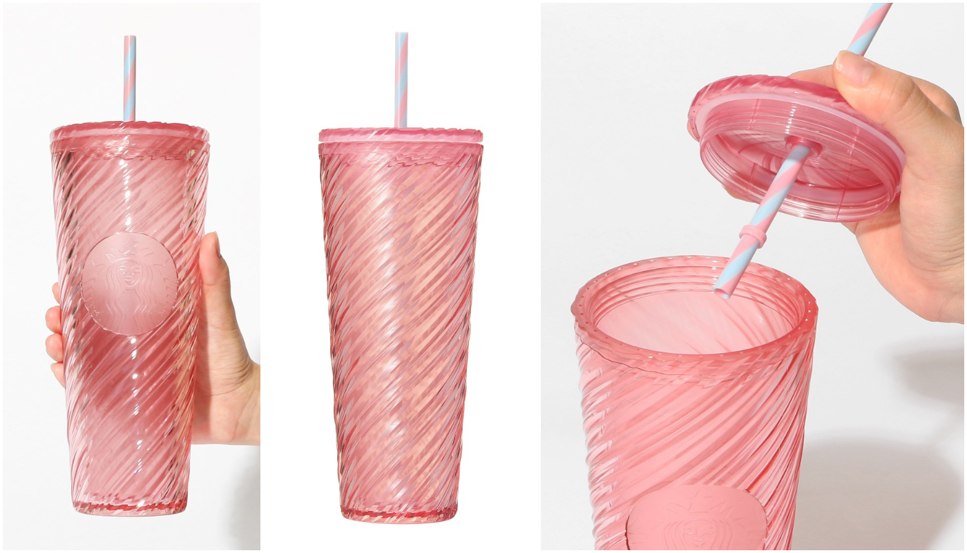 日本星巴克_ロゴコールドカップタンブラーピンク_LOGO 冷水隨行杯 粉色