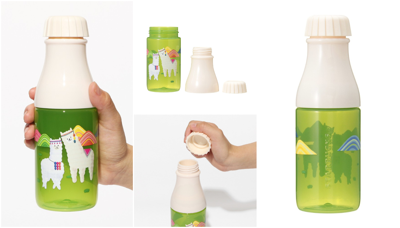 日本星巴克_サニーボトルアルパカ_冷水瓶 羊駝