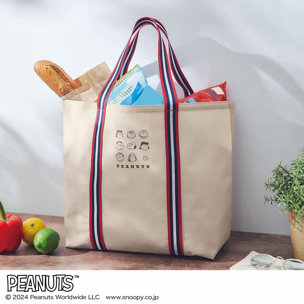 史努比大容量托特包