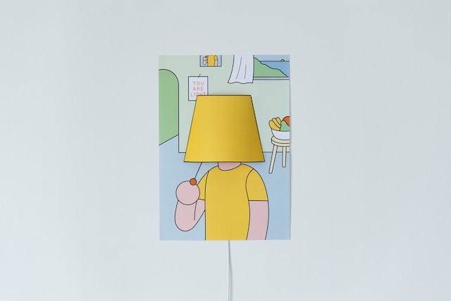 POSTER LIGHT_由印刷公司開發的商品_you are light