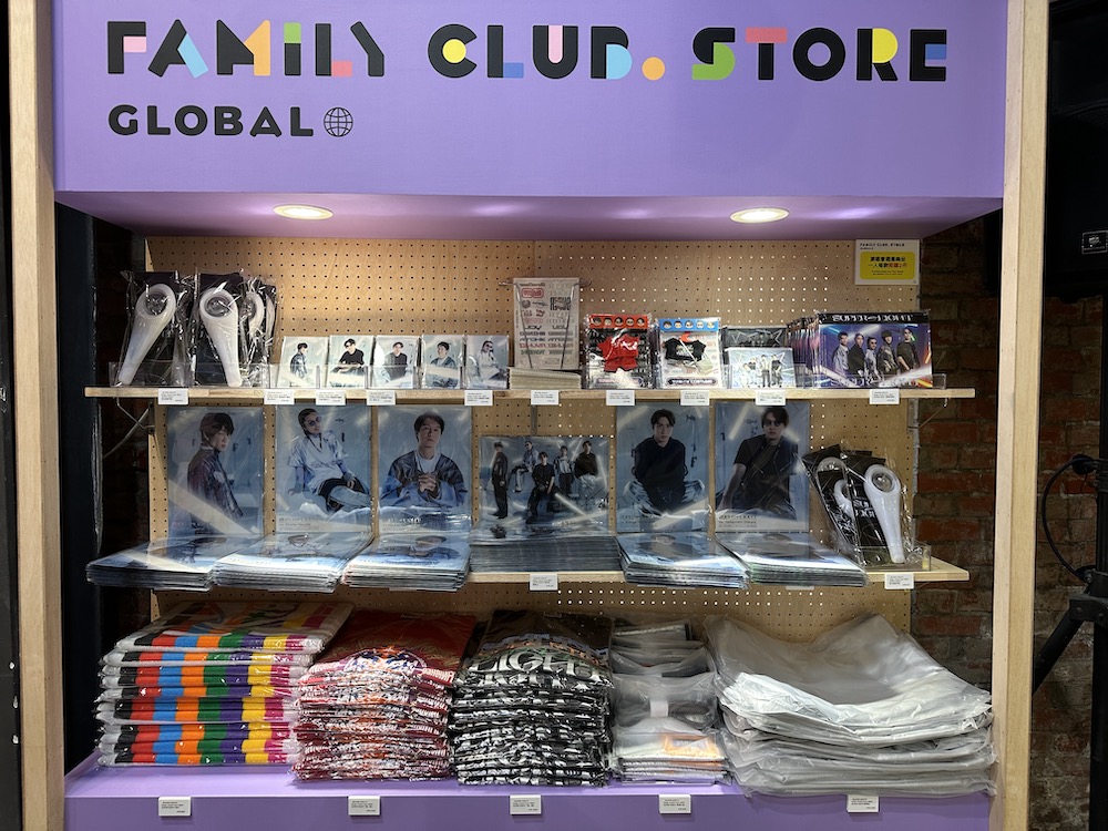 「FAMILY CLUB.STORE GLOBAL」台北快閃店_週邊
