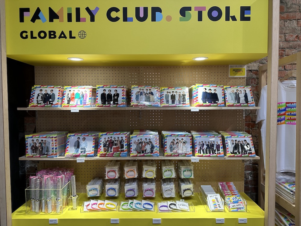 「FAMILY CLUB.STORE GLOBAL」台北快閃店_週邊