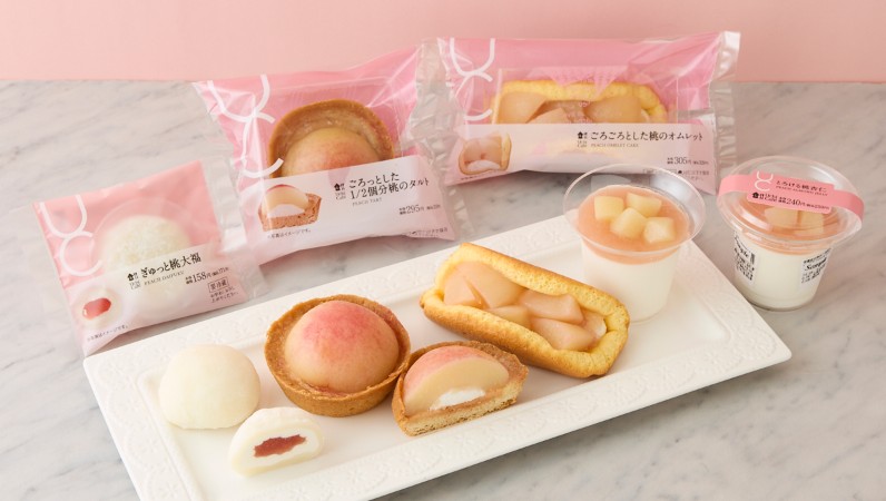 LAWSON_Uchi Café 水蜜桃甜點