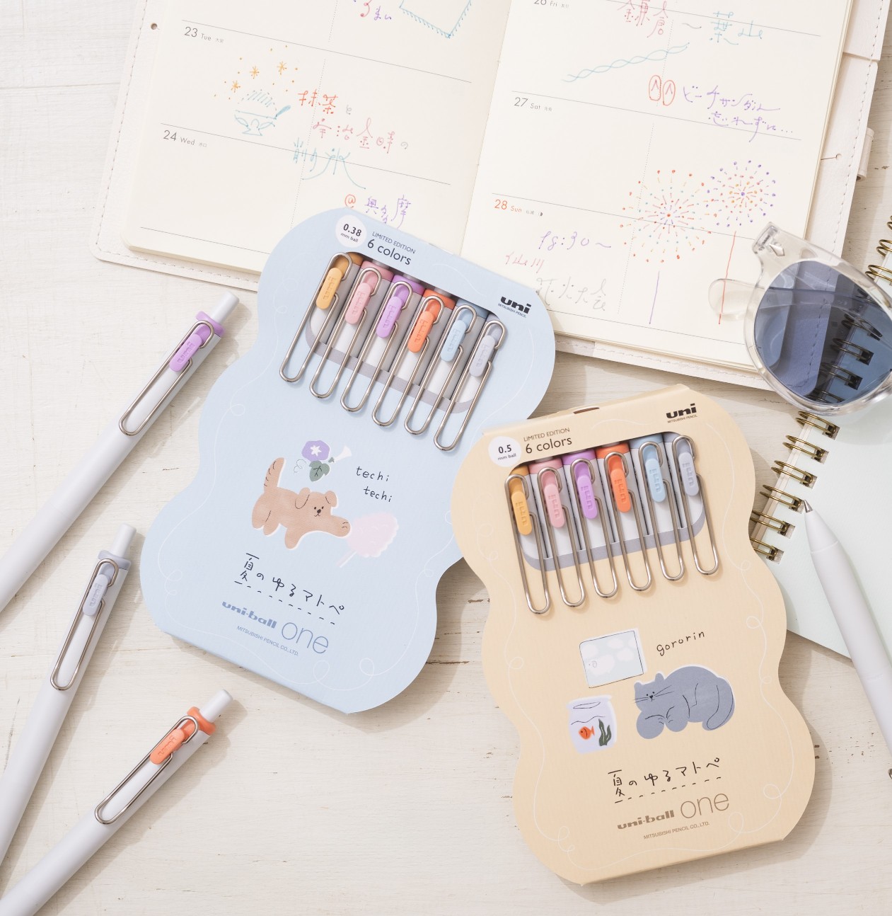 三菱UNI-BALL ONE 自動鋼珠筆 夏日限定版