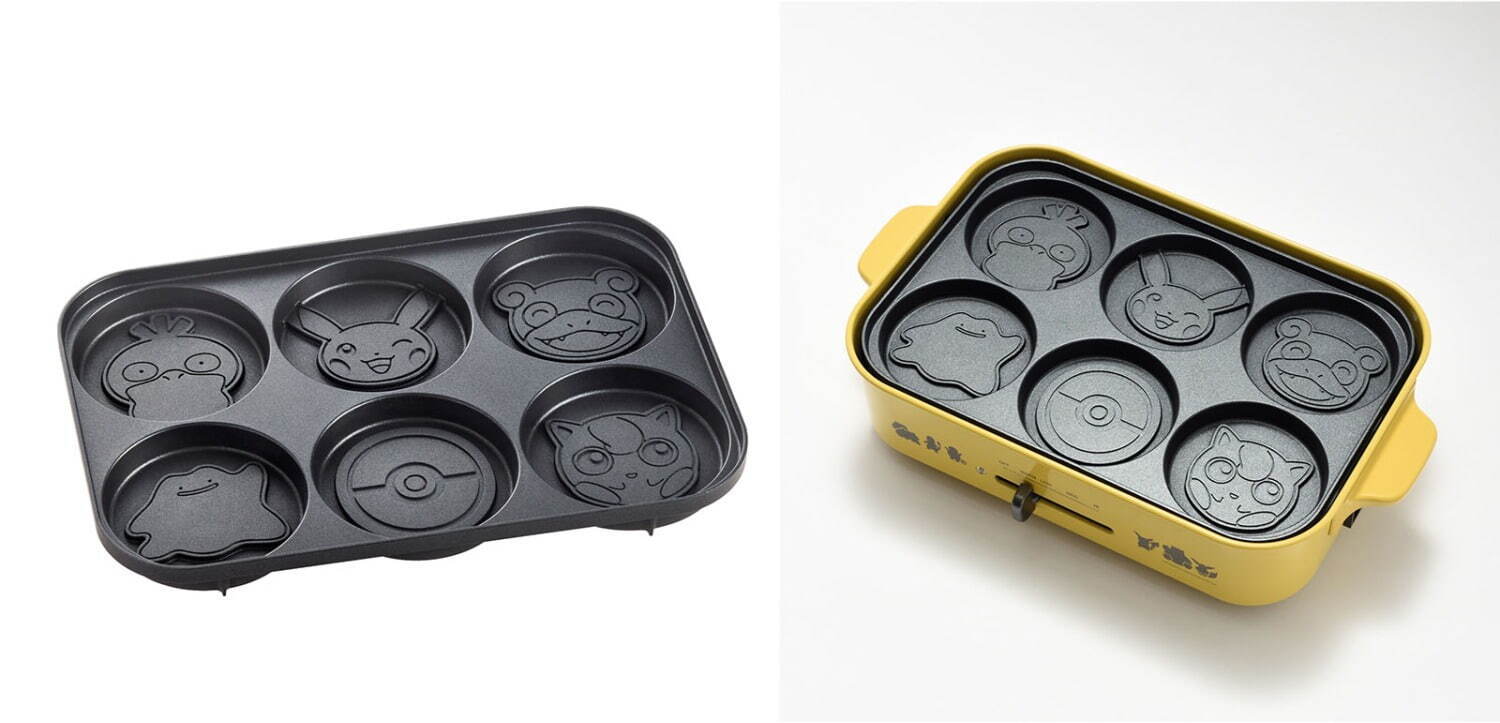 BRUNO X Pokémon_多功能電烤盤用_寶可夢鬆餅烤盤