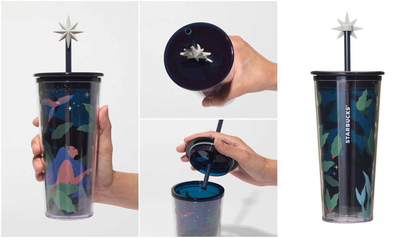 日本星巴克_アニバーサリー 2024 コールドカップタンブラーネイビー_冷水隨行杯 ANNIVERSARY 2024 深藍款