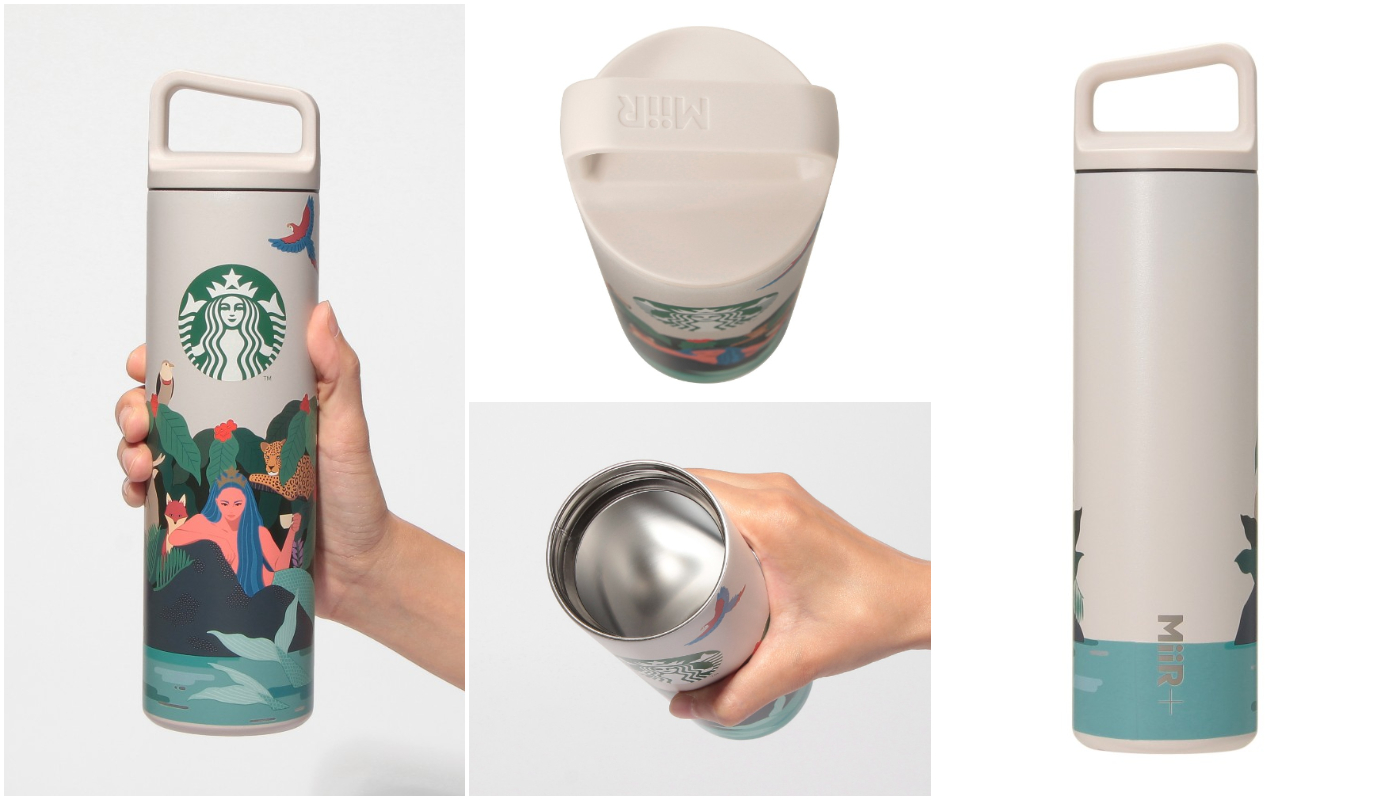 日本星巴克_ アニバーサリー 2024 ハンドルリッドステンレスボトル_手提握把不鏽鋼瓶 ANNIVERSARY 2024