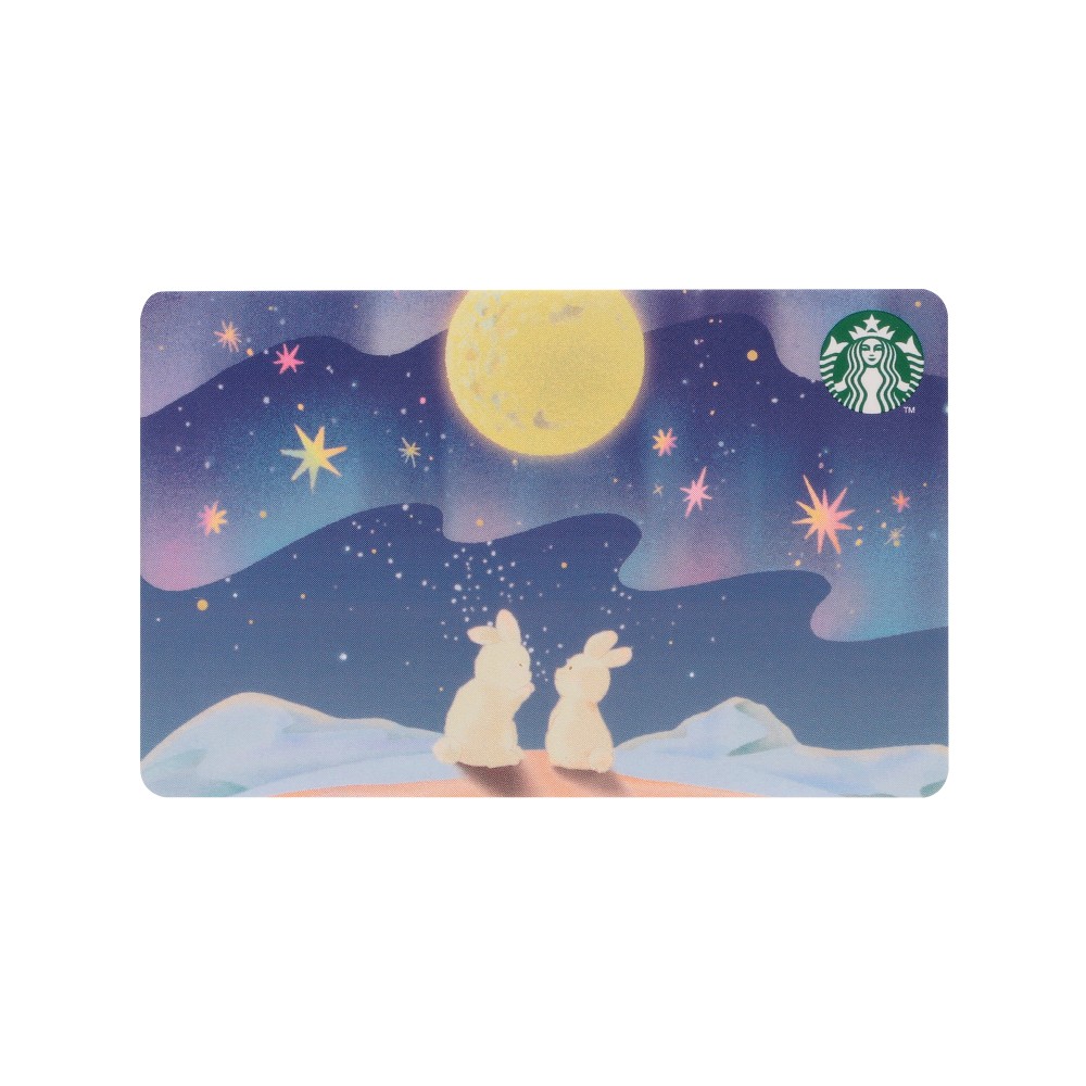 日本星巴克_スターバックス カード ミッドオータムムーン_星巴克隨行卡_中秋賞月