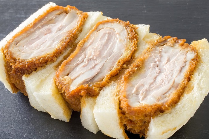 冷凍豬排三明治