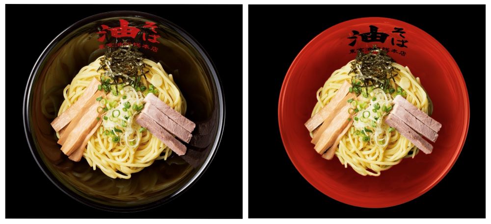 左原味油麵右辣味噌油麵