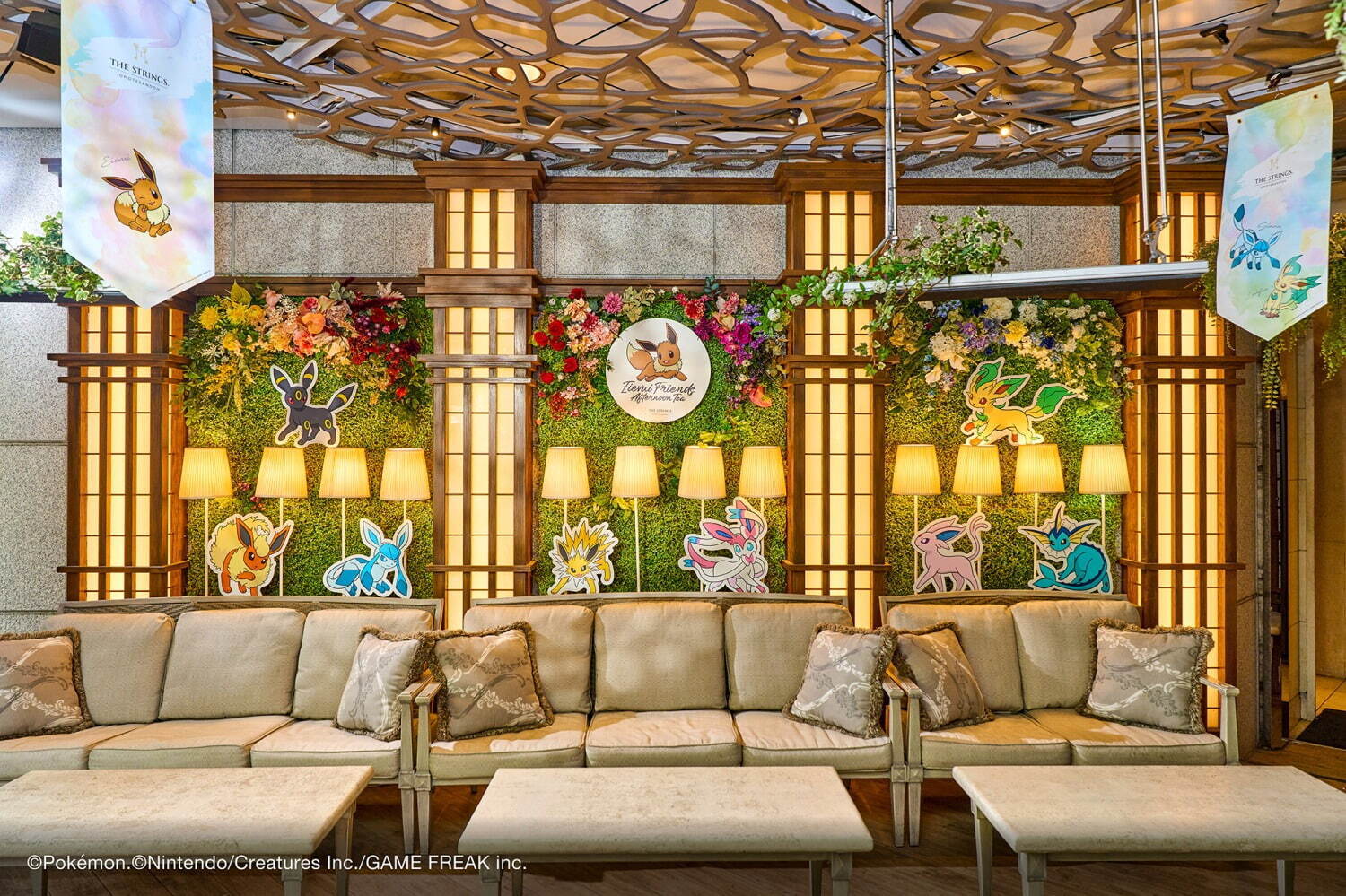 2024年9月_美麗甜點_THE STRINGS 表參道_伊布與好友的下午茶_店內布置