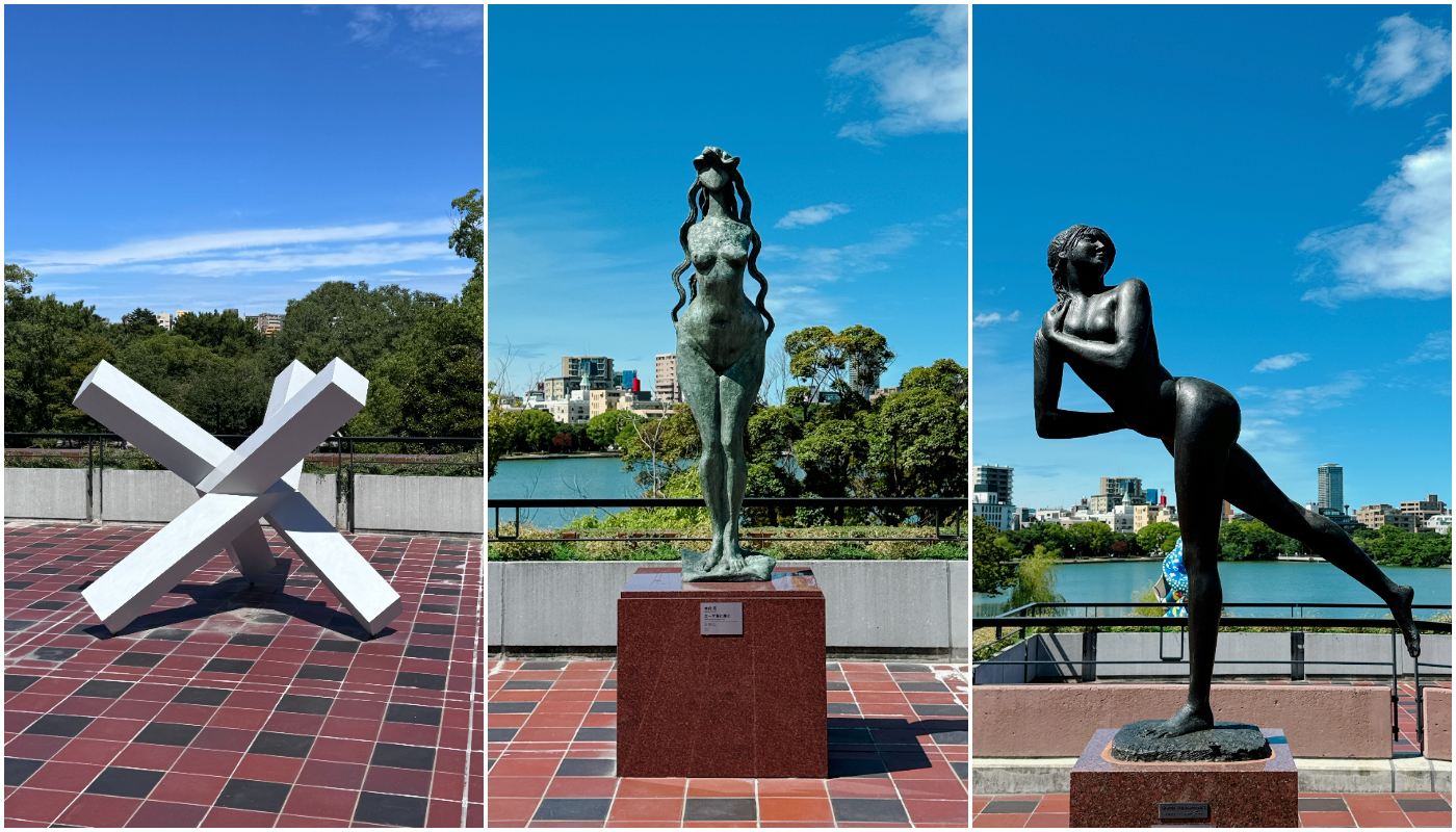 福岡市美術館_戶外雕塑