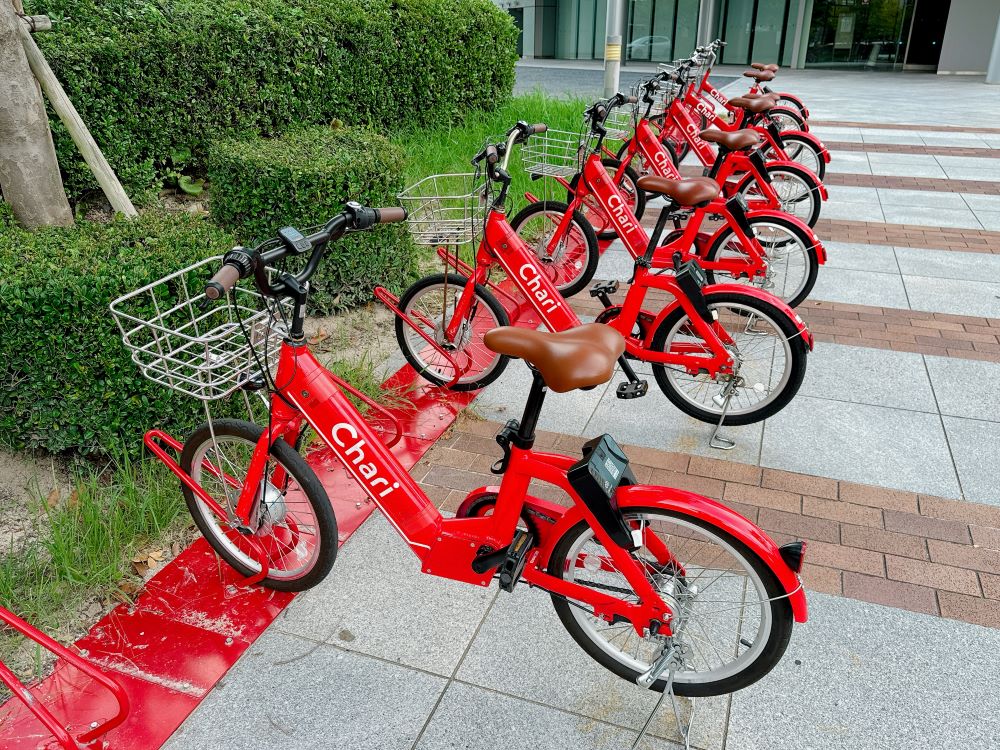 共享單車 Charichari _車輛停放位置