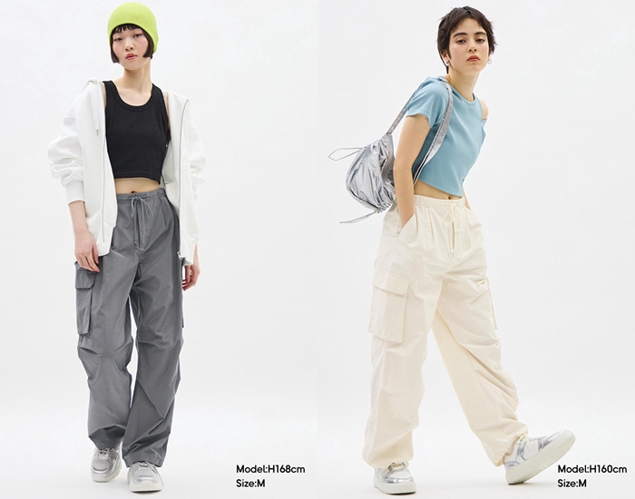 GU 降落傘布工作褲