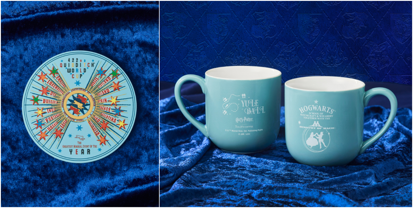 tully's coffee_harry potter_クィディッチ・ワールドカップ　コースター（トライウィザード　トーナメント）_魁地奇世界盃杯墊