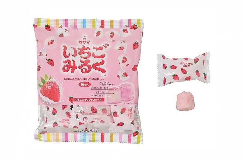 7-11_巧克力甜點_サクマ製菓 いちごみるくひとくちアイス