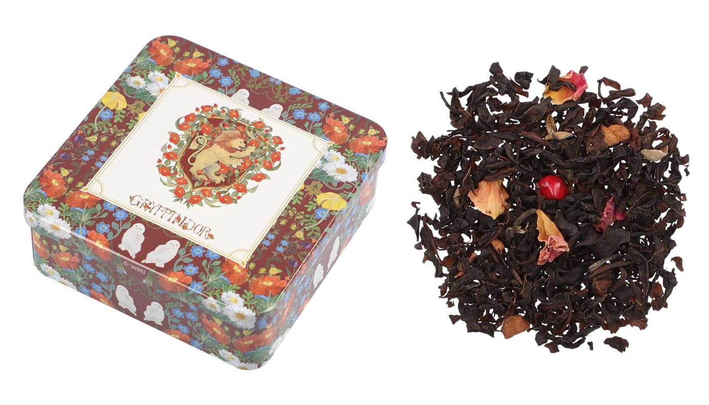 Harry Potter LUPICIA 紅茶罐_ハリー・ポッター ルピシア紅茶缶_葛來分多_GRYFFINDOR